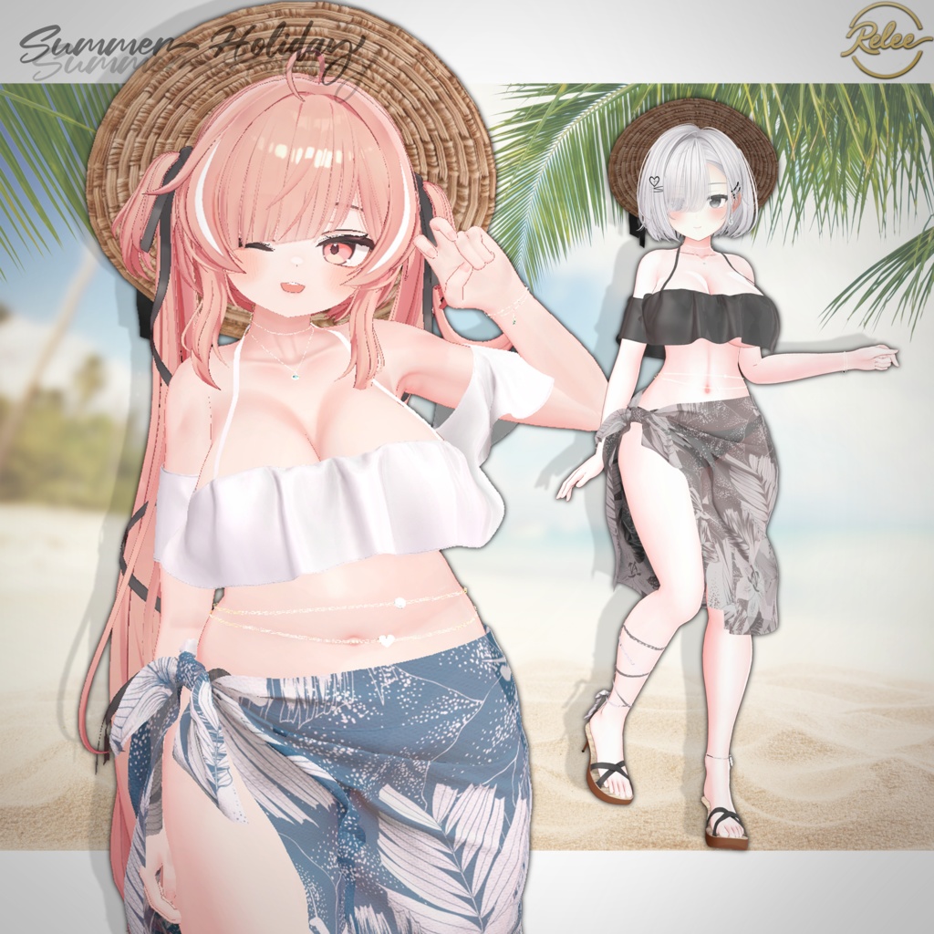 ✨【KUMALY update】✨【PB】『Summer Holiday』【22 Avatars】