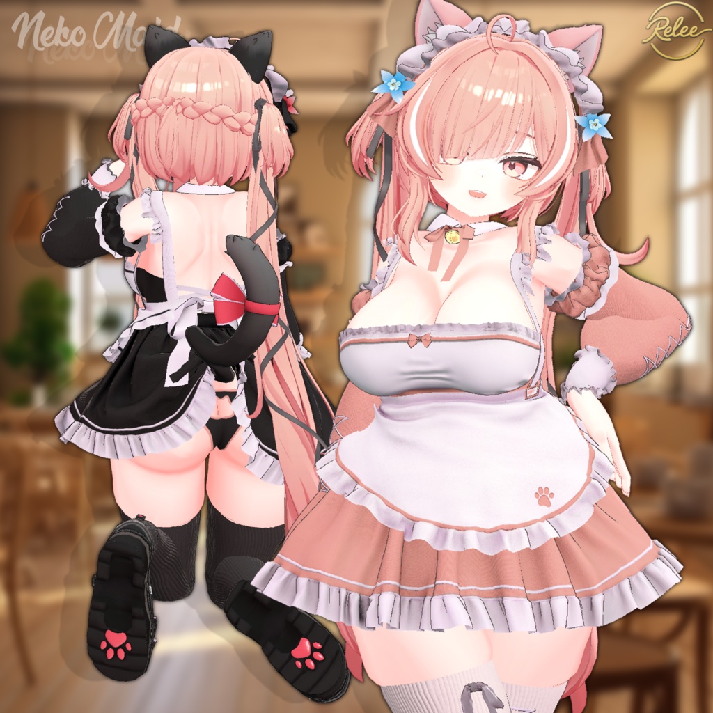 ✨【KUMALY update】✨【PB】『Neko Maid』【22 Avatars】
