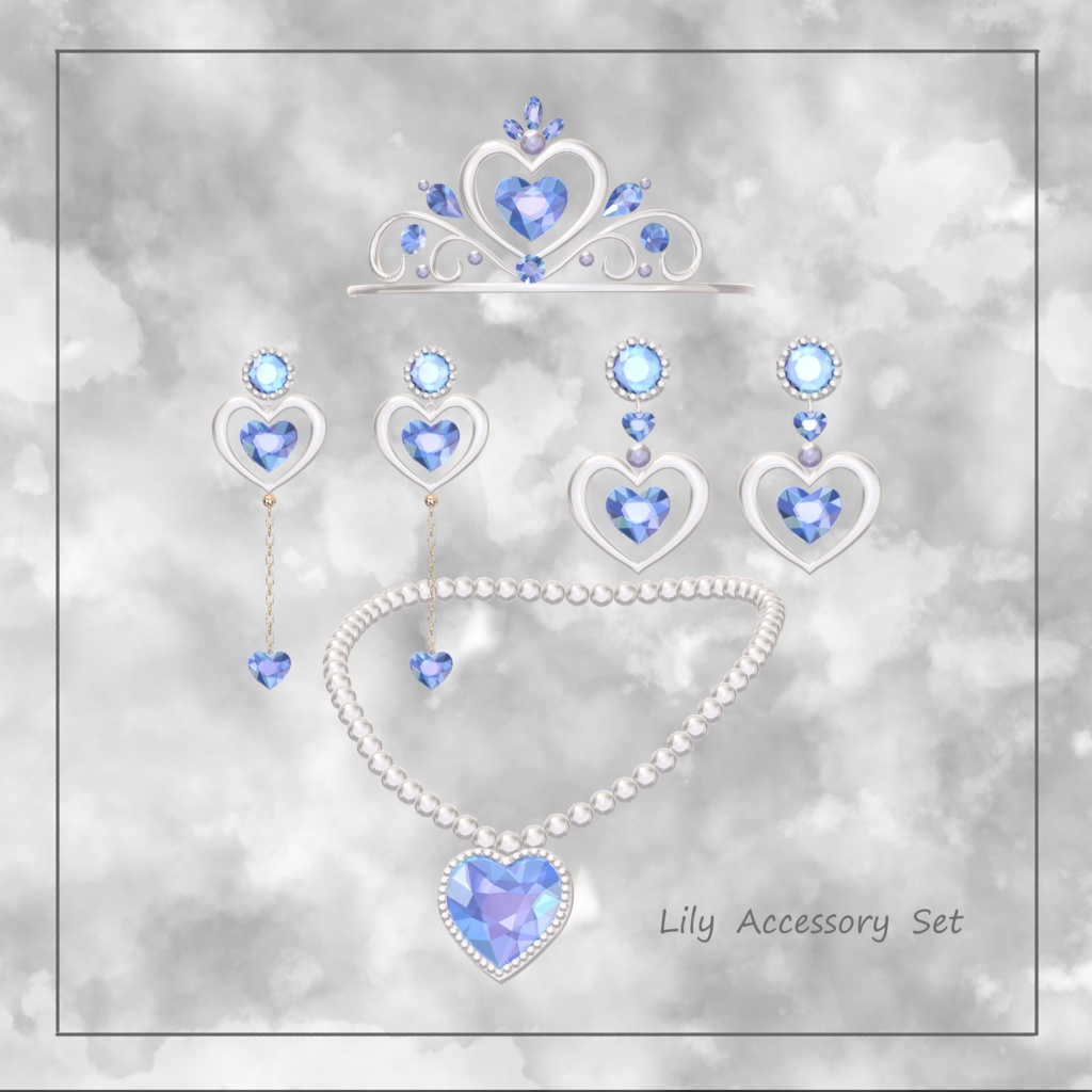 Lily Accessory Set♡6アバター位置調整済