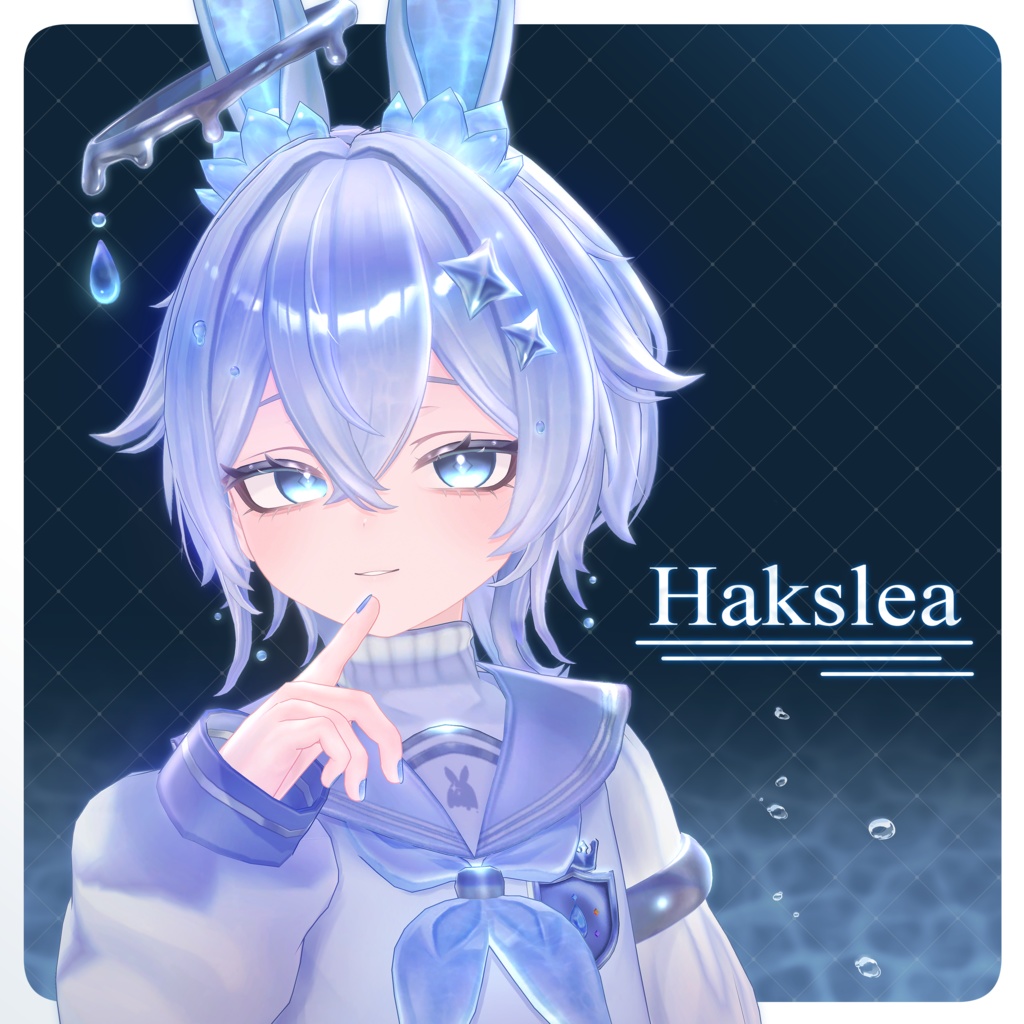 ✨褐色肌追加✨オリジナル3Dモデル【ハクスレア/Hakslea】