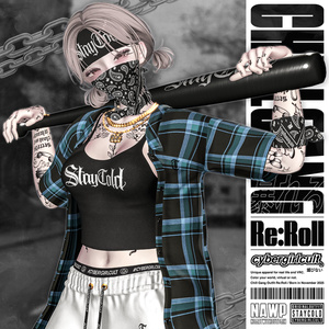 【10アバター対応】Chill Gang Outfit Re:Roll/チルギャングアウトフィット・リロール
