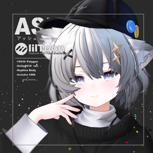 【オリジナル3Dモデル】 アッシュ (ASH)◆セフィラ共通素体