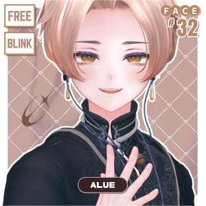 💗【FREE/無料】Alué32Type❥動くまばたきFaceAnimations ⌖ ݁˚