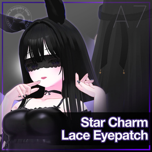 StarCharm Lace Eyepatch / スターチャームレースアイパッチ (A7)