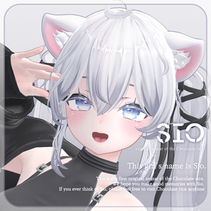【オリジナル3Dモデル】 Sio / しお / ver.2.01