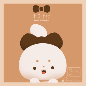 【VRC・VRM アバター】Maromage まろまげ【quest対応】