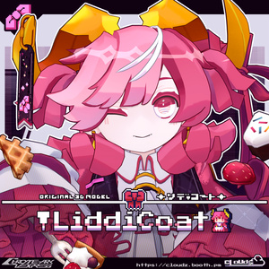 リディコート🎀LiddiCoat/オリジナル3Dモデル #CloudzLog