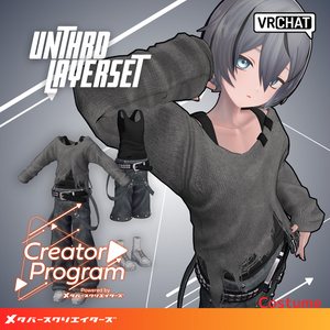 UNTHRDLayer: Street Wear Outfit Set - VRChat Men's Clothing / CP7